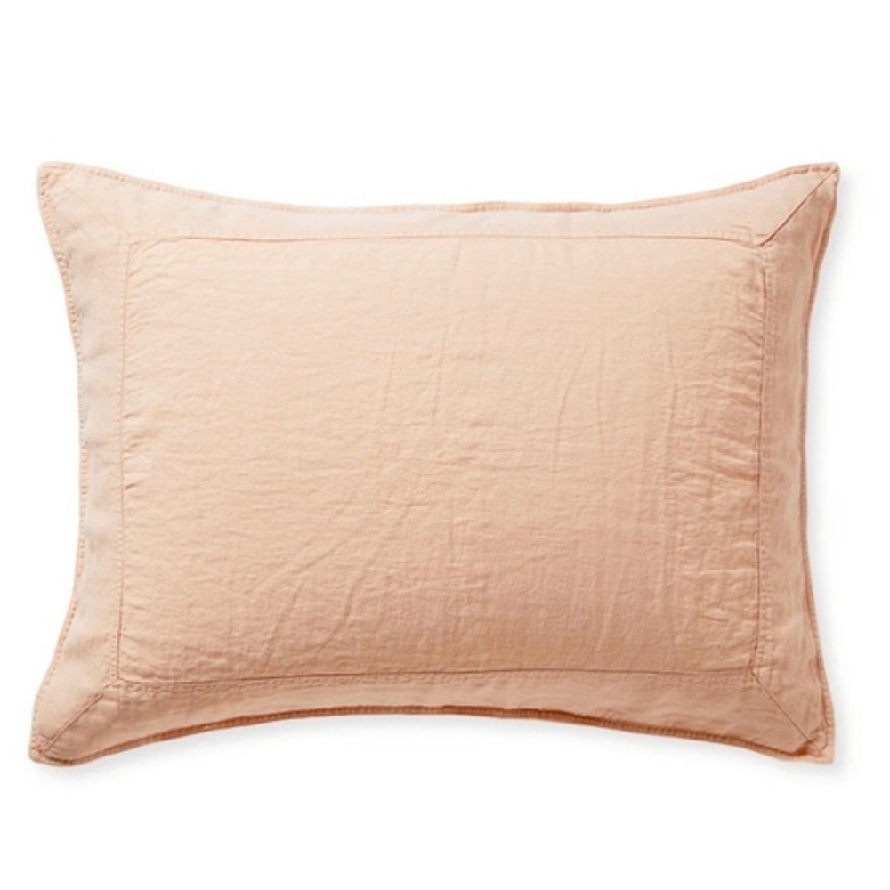 [Serena and Lily] NWT 2 Positano standard shams in wild rose